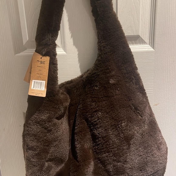 Michael Stars Handbags - BNWT Michael STARS ⭐️ Faux Fur Hobo bag~This bag is a RARE find!